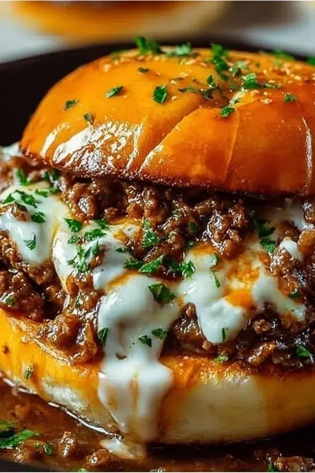Gordon Ramsay Philly Cheesesteak Sloppy Joes