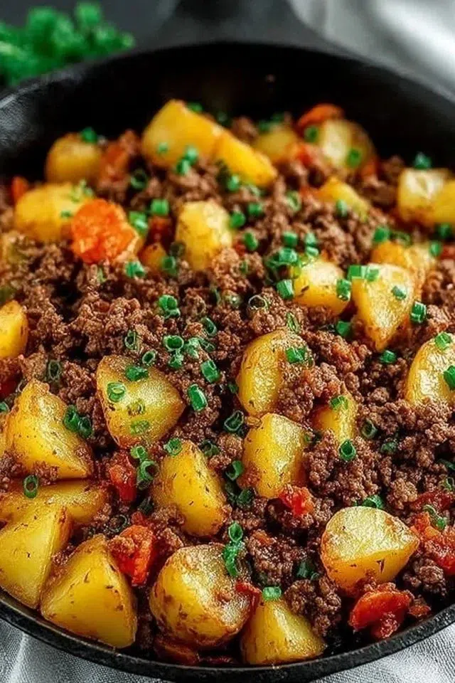 Ground Beef and Potatoes