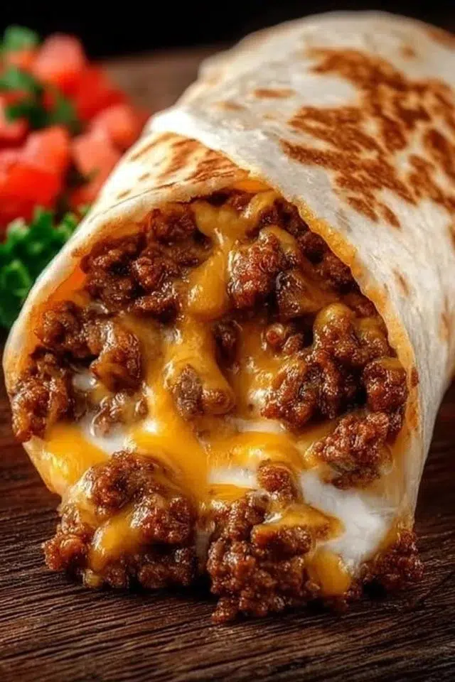 Ground Beef Burritos