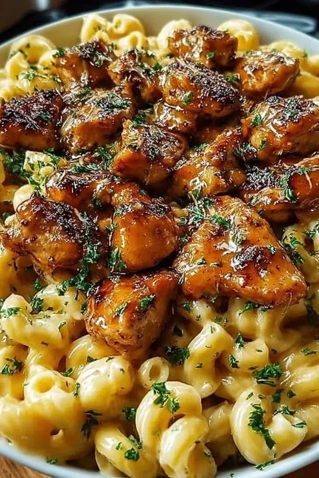High Protein Honey Garlic Chicken Mac & Cheese: A Comfort Food Fusion