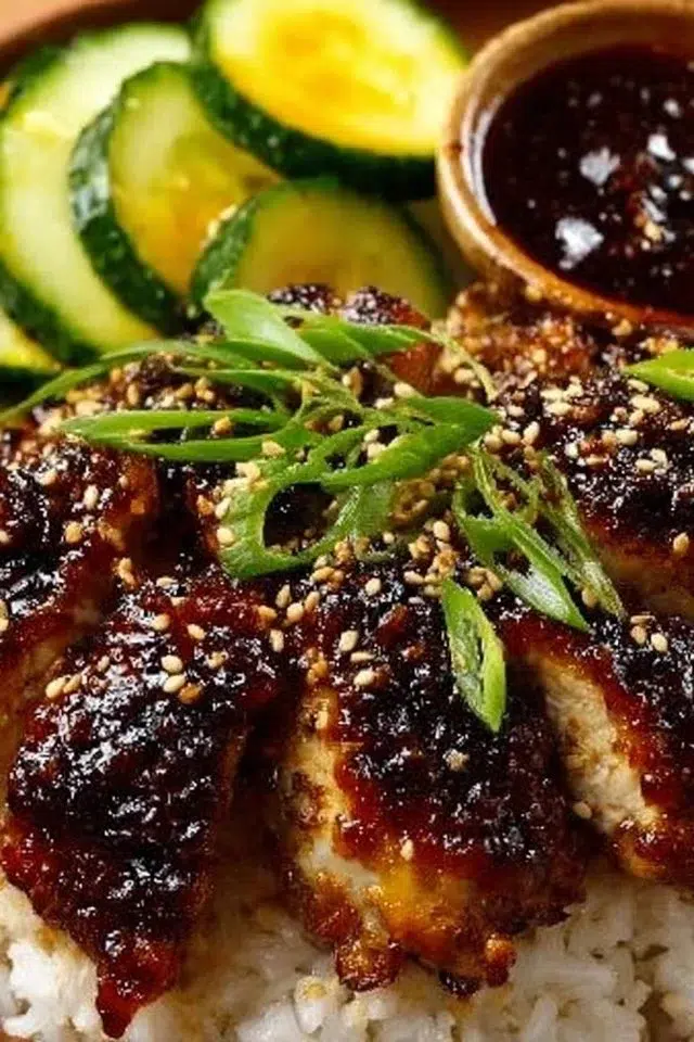 Honey BBQ Chicken Thighs