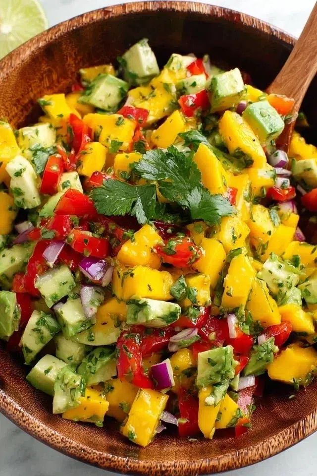 Mango Avocado Salad