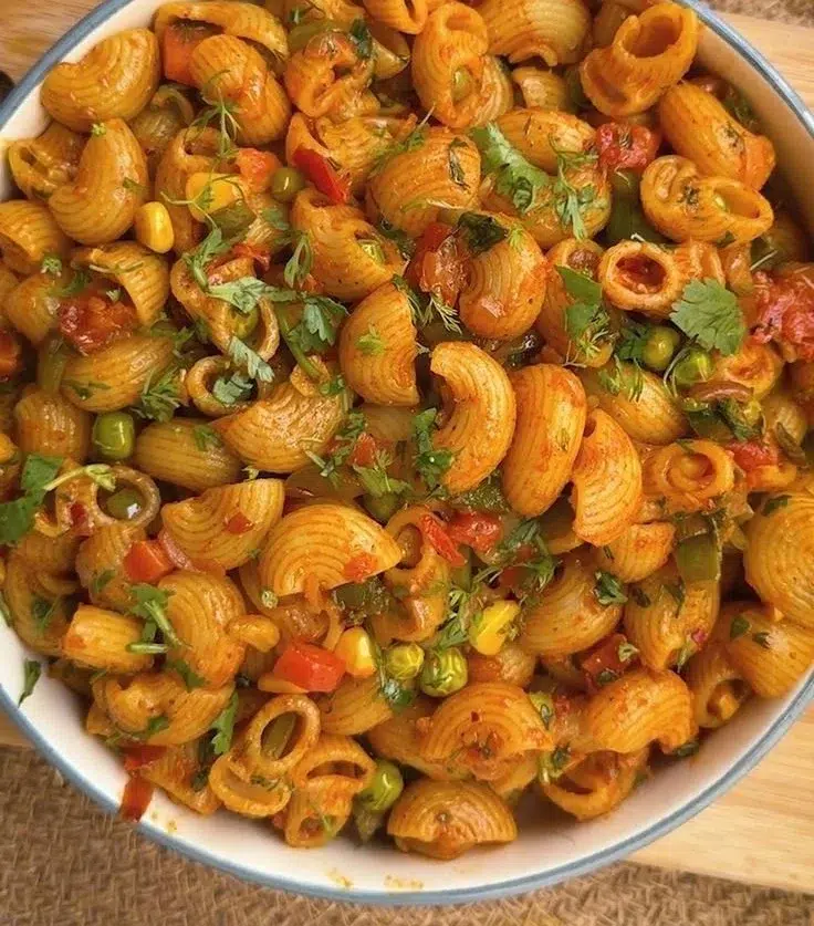 Masala Macaroni Pasta