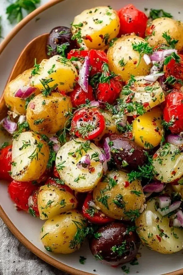 Mediterranean Potato Salad