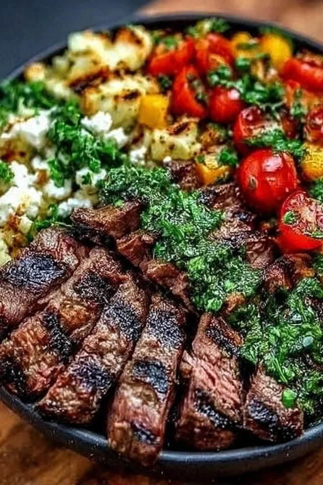 Mediterranean Steak Bowl Recipe