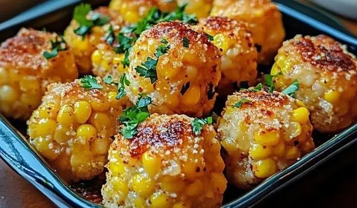 Spicy Mexican Corn Bites