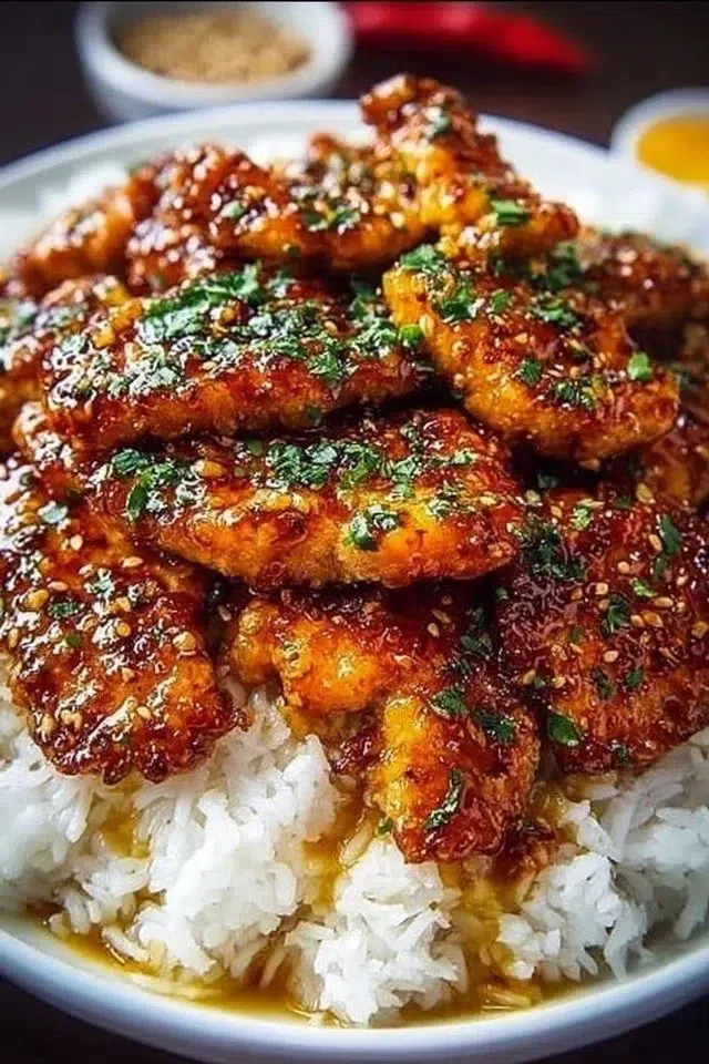 Sweet & Savory Honey Garlic Chicken