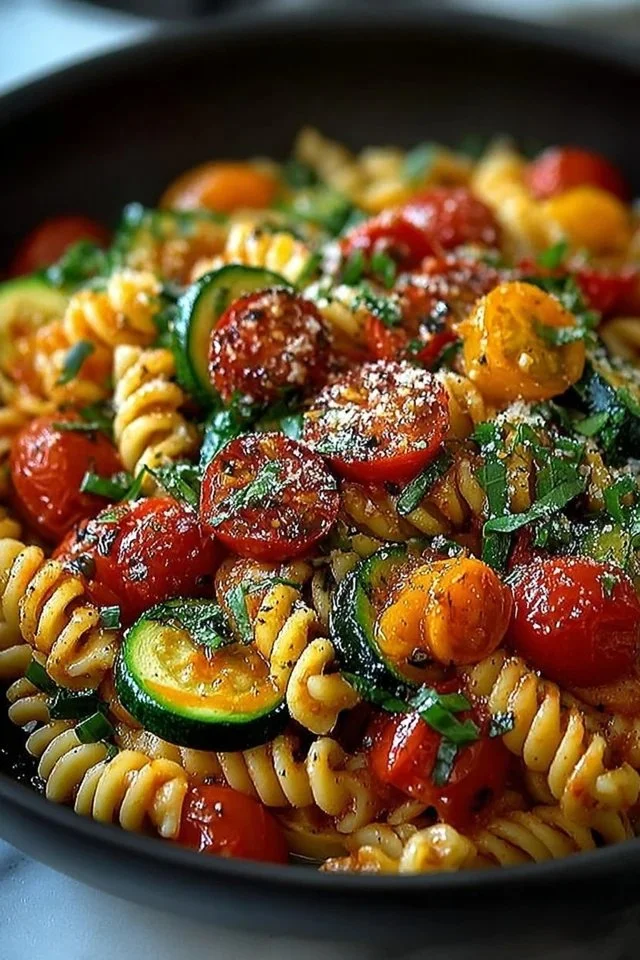 Tomato Zucchini Pasta
