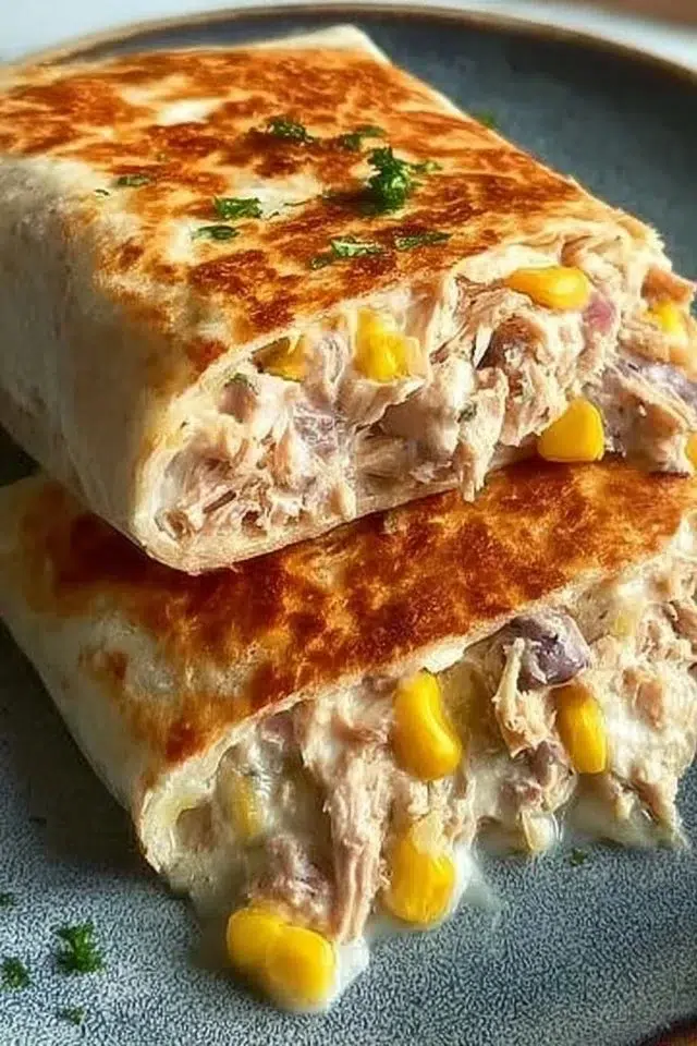 Tuna Melt Wrap