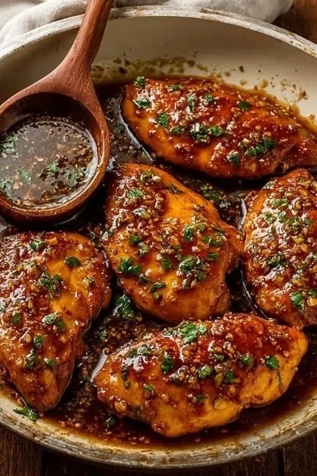 30 Minute Honey Garlic Chicken