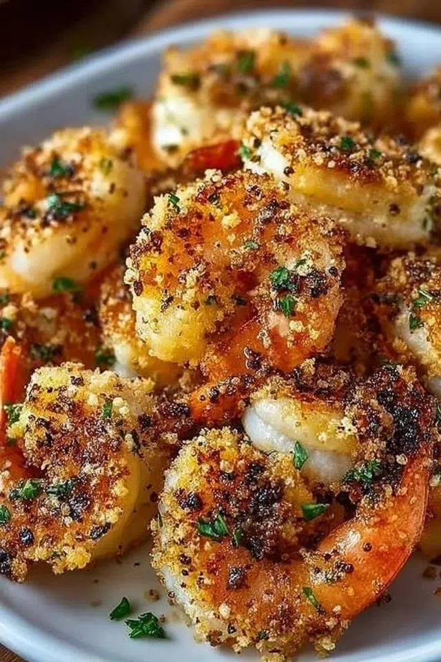 Air Fryer Garlic Parmesan Shrimp for Effortless Gourmet Flavor