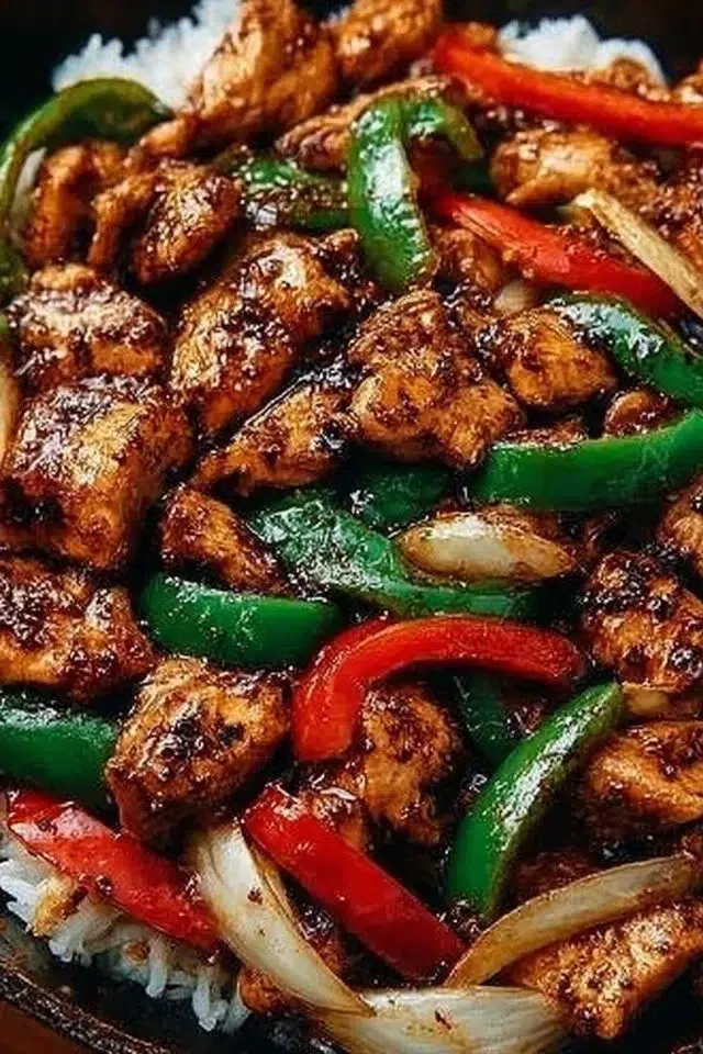 Black Pepper Chicken
