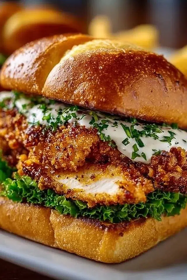 Cajun Crispy Chicken Sandwich