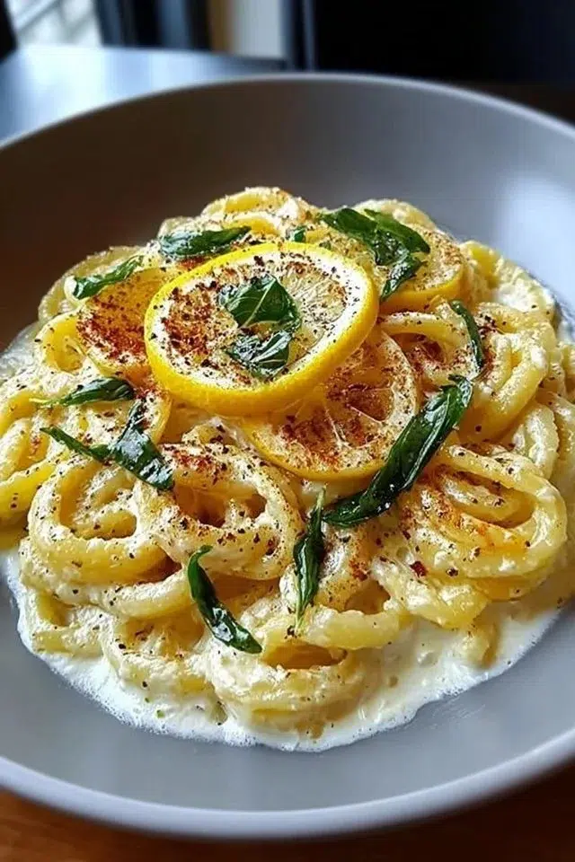 Creamy Lemon Ricotta Pasta