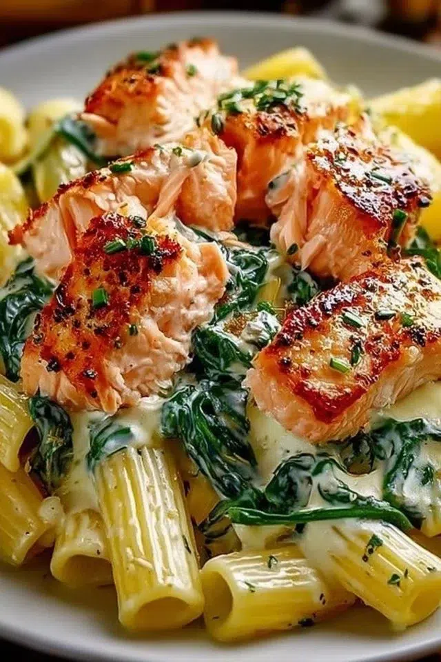 Creamy Salmon Pasta