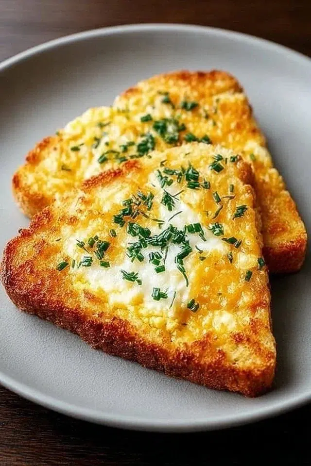 Egg and Cheese Toasts: Crispy, Cheesy, and Amazingly Quick