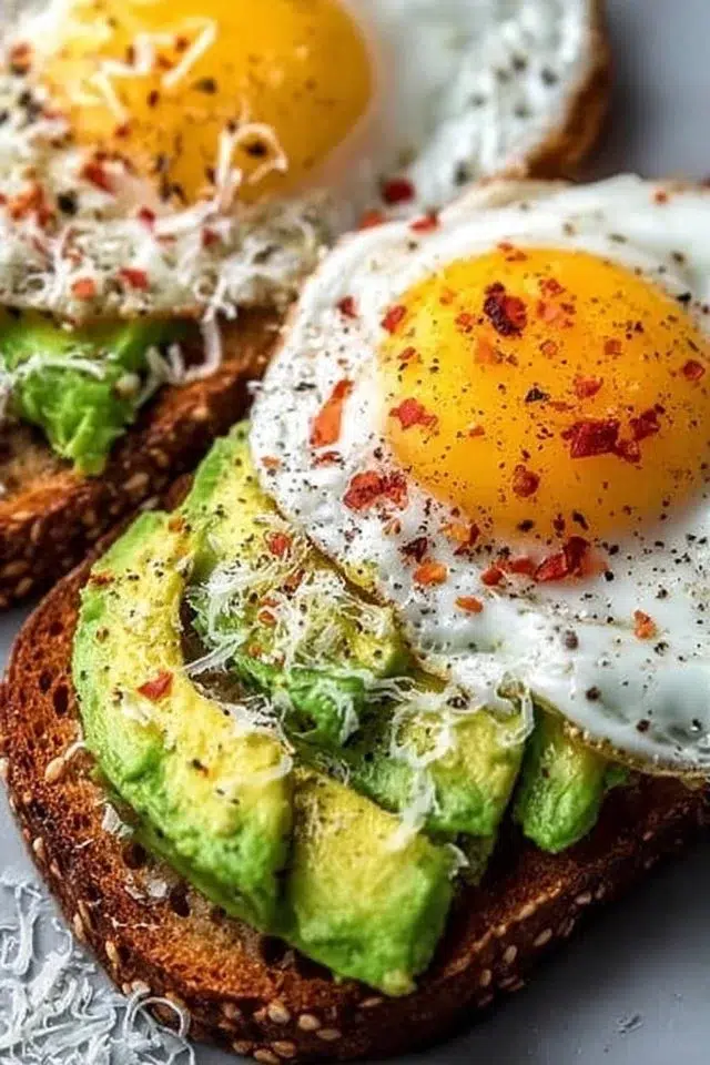 Egg & Avocado Toast Breakfast