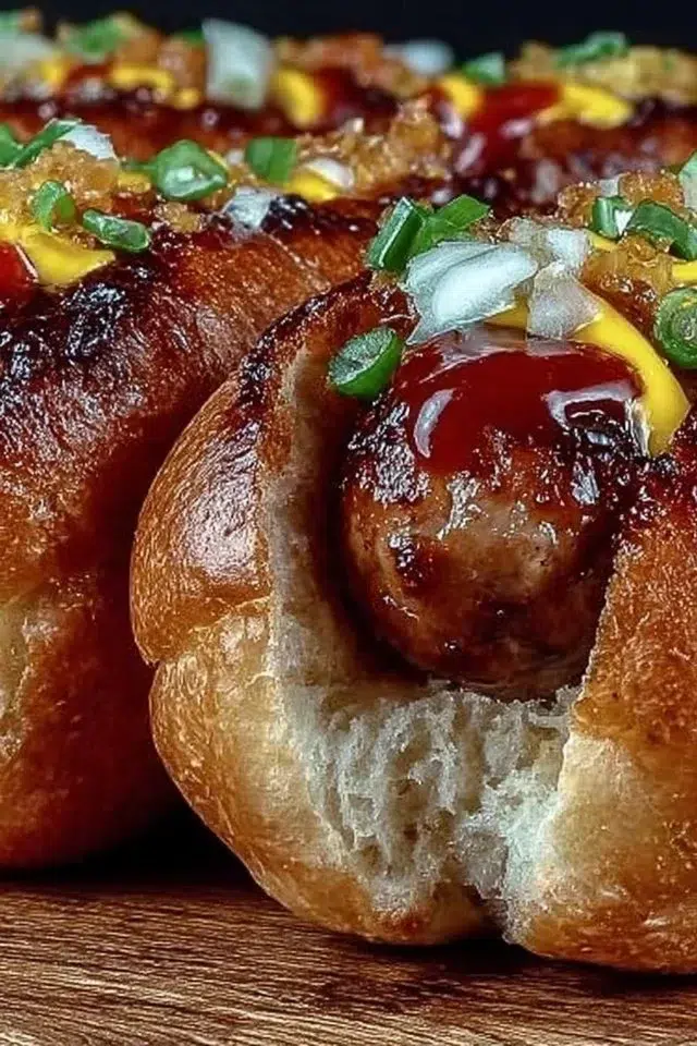 Flavorful Firecracker Hot Dogs