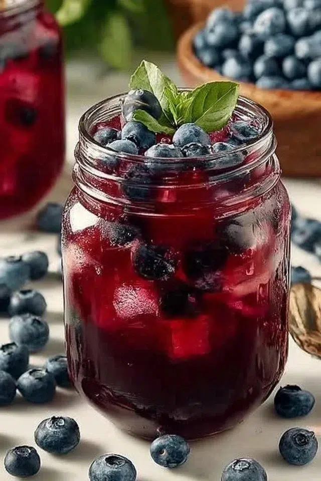 Blueberry Iced Tea