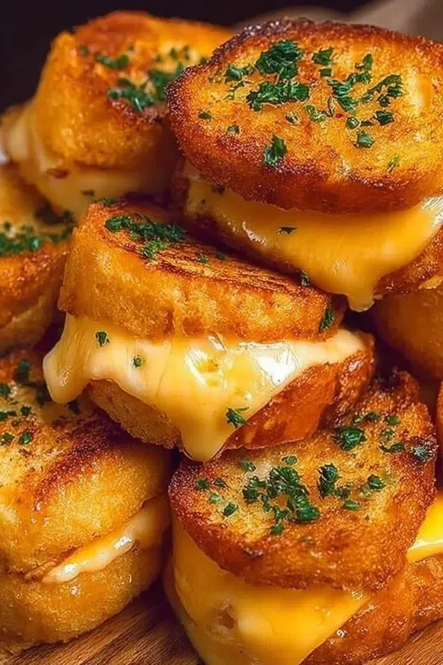 Hawaiian Roll Mini Grilled Cheese