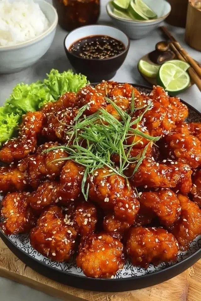 Healthy Korean Fried Chicken