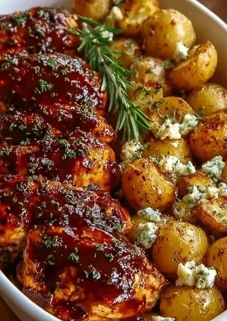 Honey BBQ Chicken and Potatoes