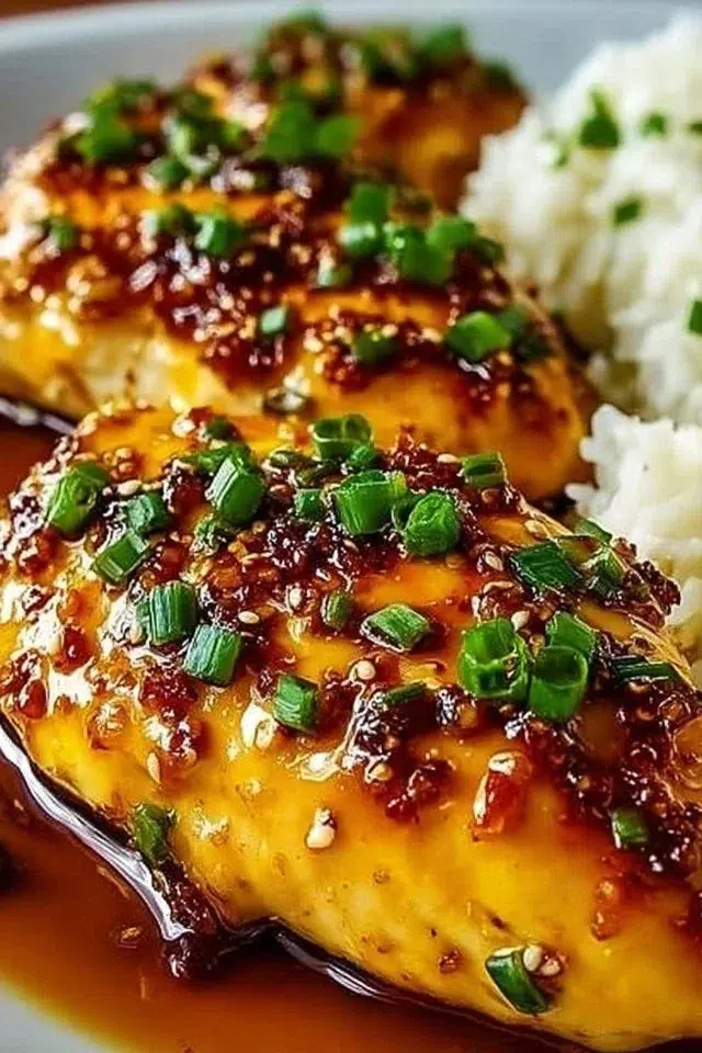 Honey Garlic Chicken Breasts