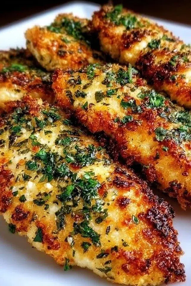 Keto Crispy Parmesan Chicken Recipe