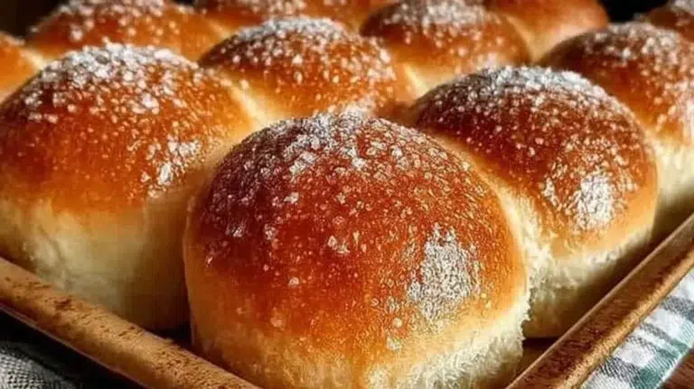 Soft and easy sourdough rolls made with discard in one hour