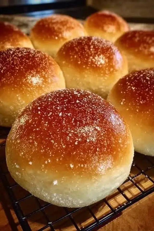 One Hour Sourdough Discard Rolls