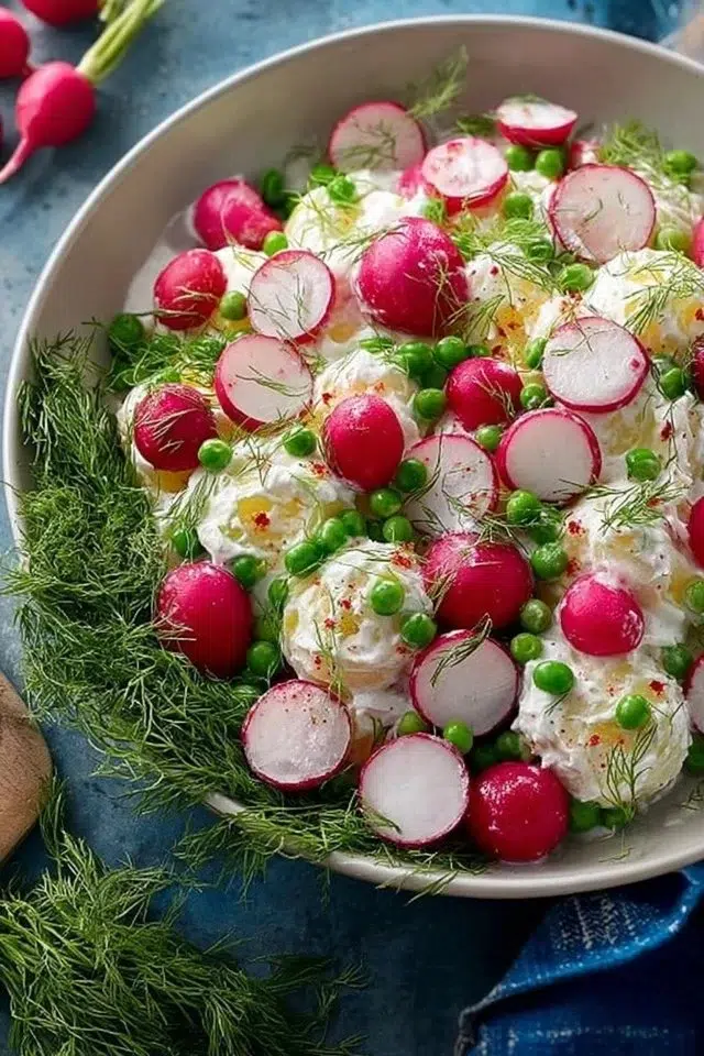 Potato Salad with Radishes