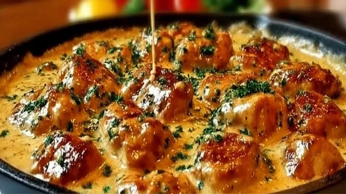 Delicious butter chicken from Texas Roadhouse for family dinners