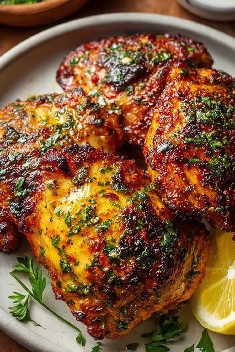 Juicy Air Fryer Boneless Skinless Chicken Thighs