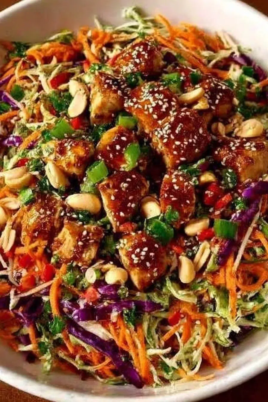 Asian Chicken Crunch Salad