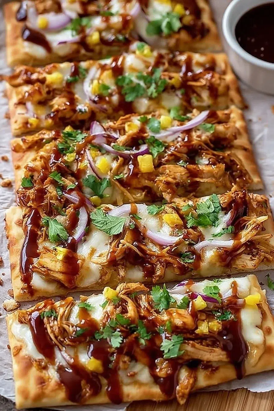 BBQ Chicken Flatbread