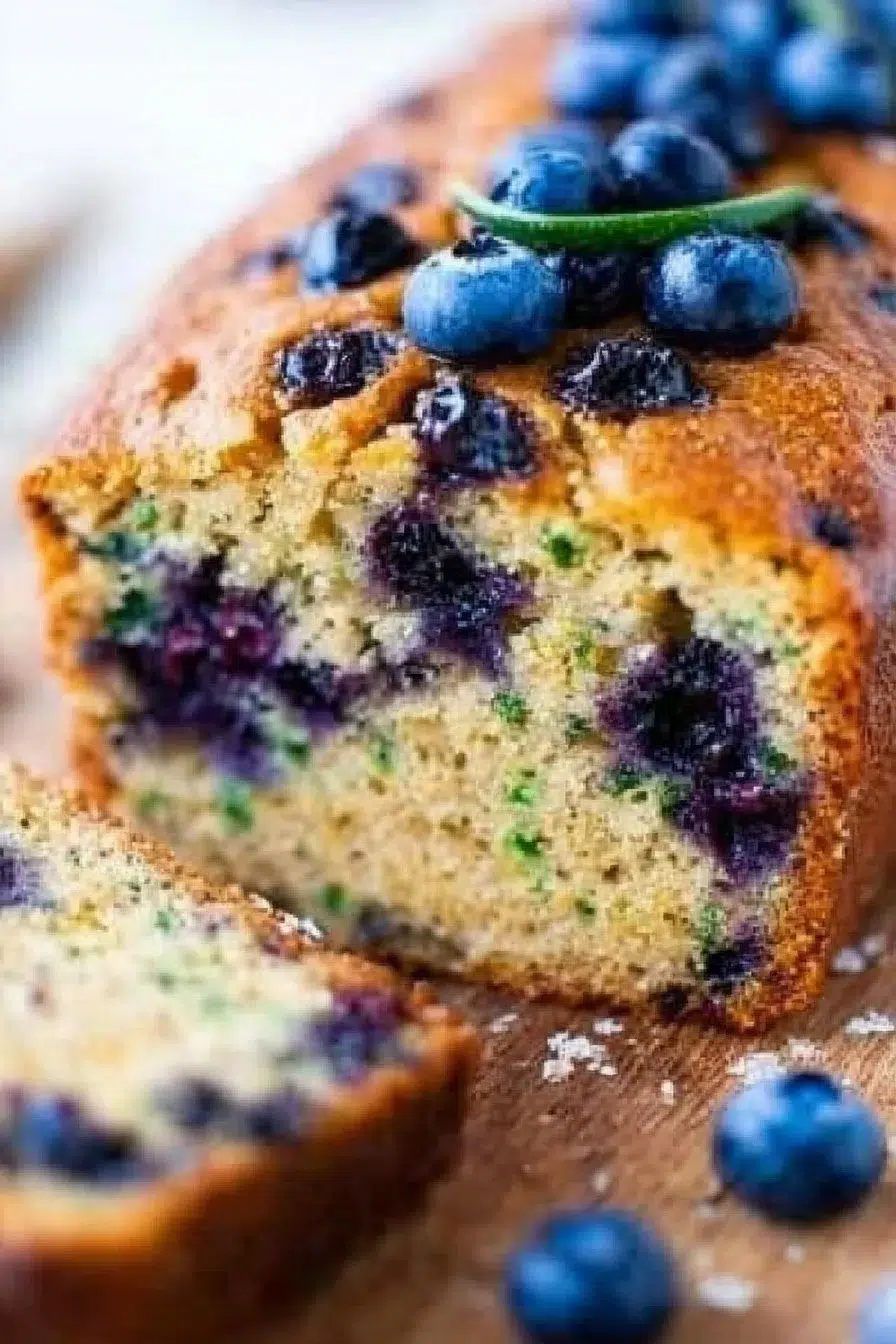 Blueberry Zucchini Bread