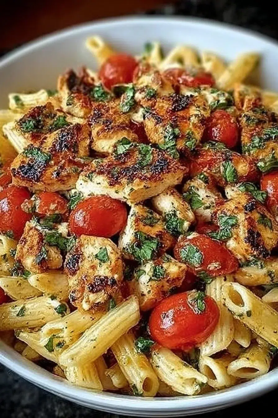 Bruschetta Chicken Pasta