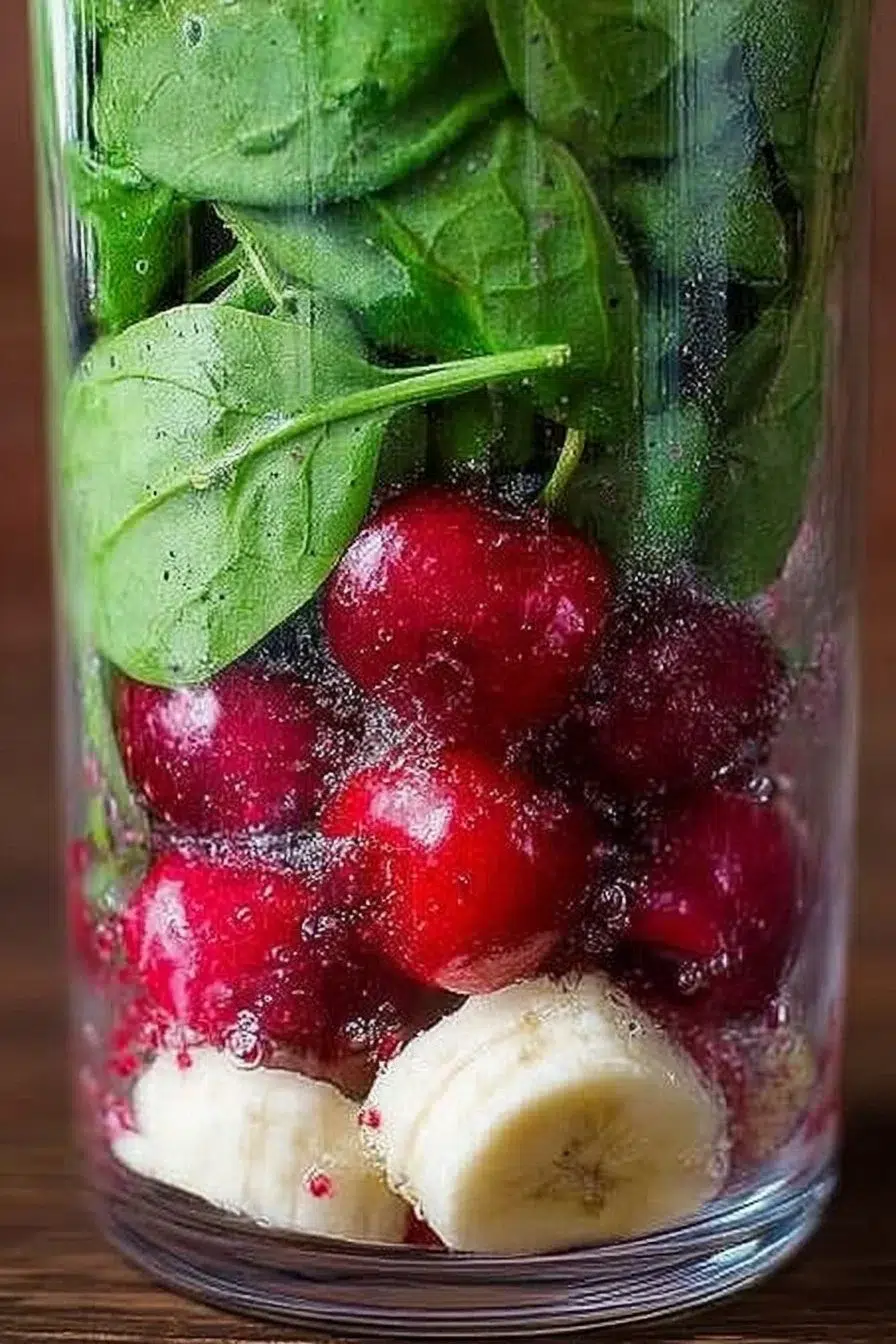 Cherry Spinach Smoothie