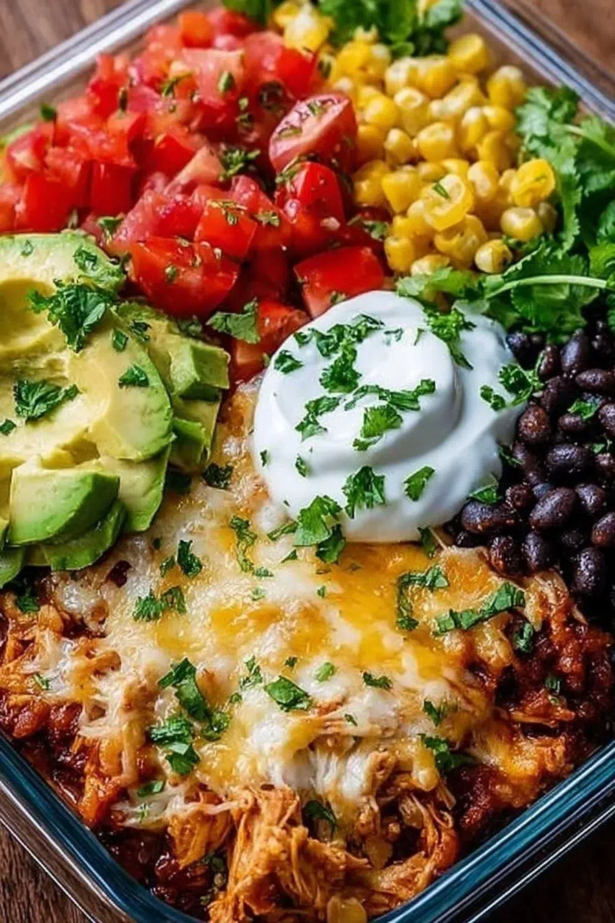 Chicken Enchilada Bowl