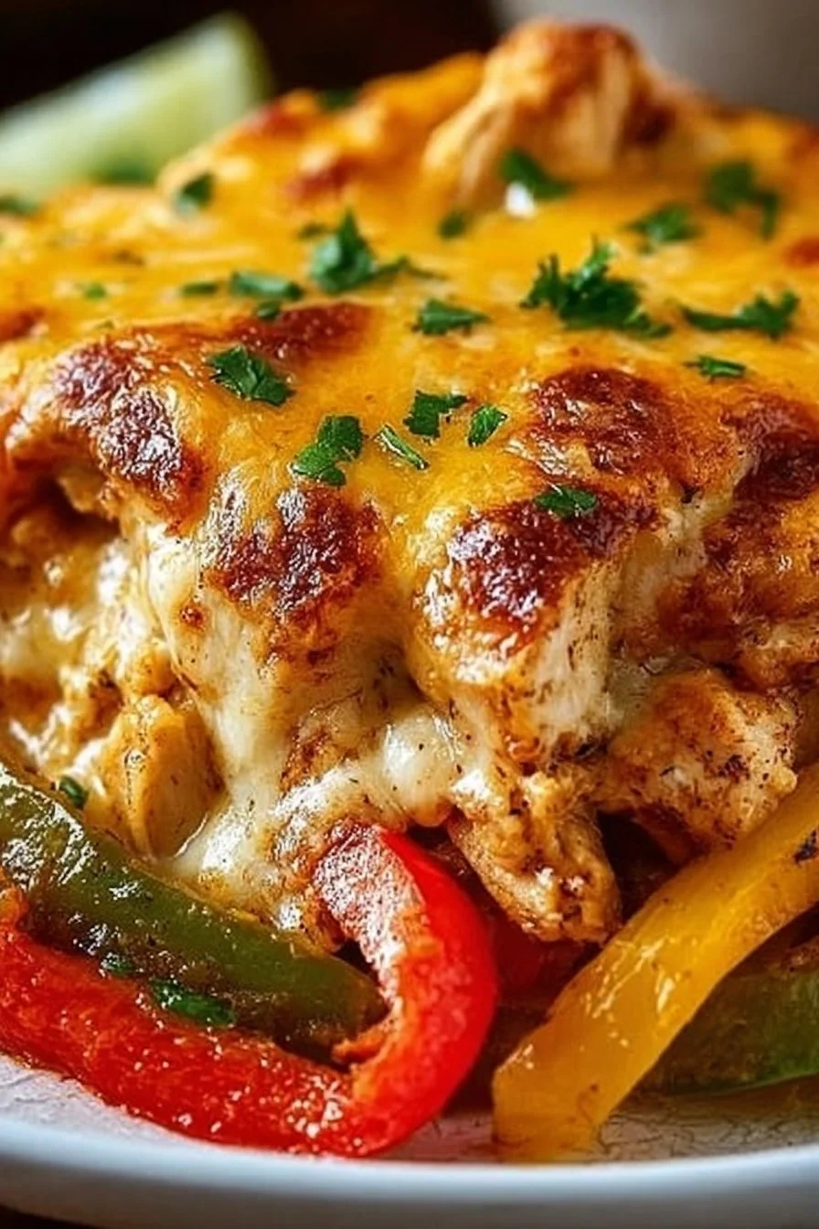 Chicken Fajita Casserole