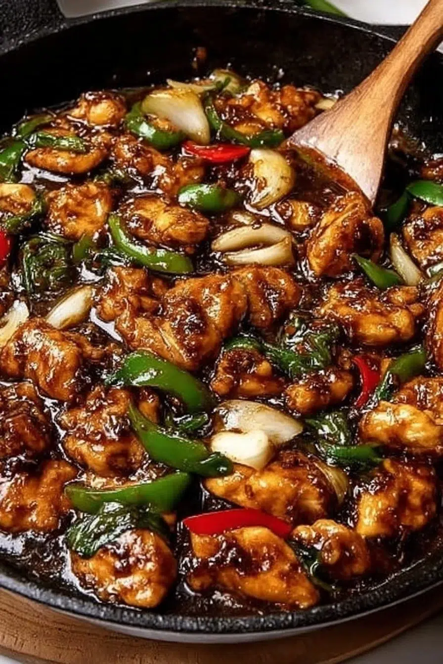 Chicken in Garlic Sauce