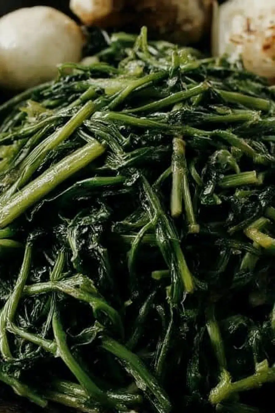 Cooking Dandelion Greens