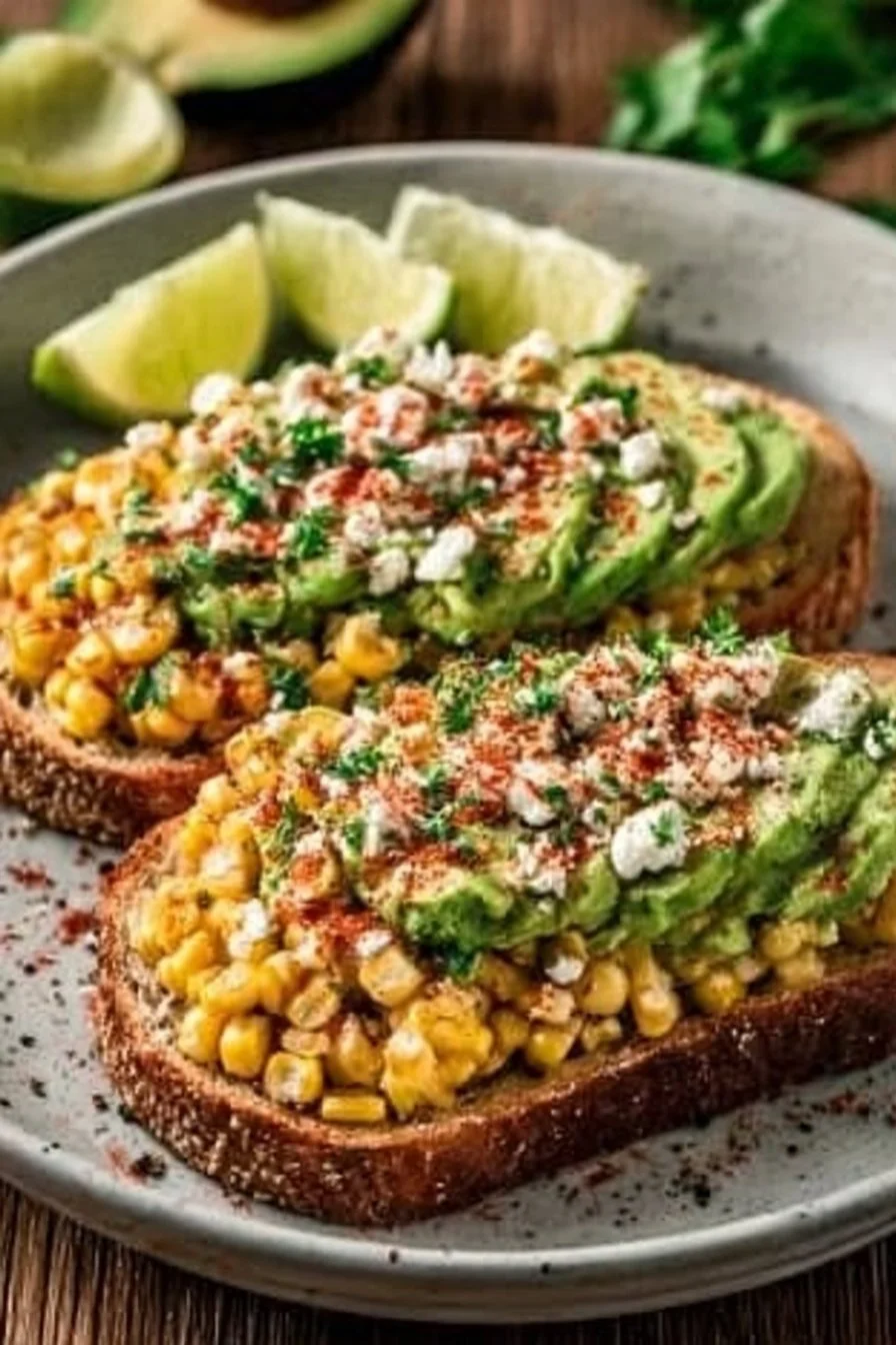 Avocado and Charred Corn Breakfast Bowl