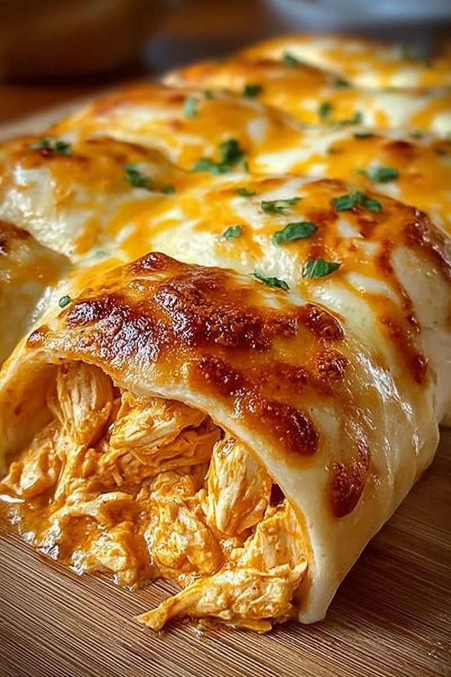 Buffalo Chicken Cheese Bake