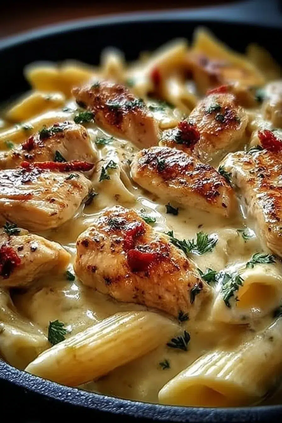 Creamy Italian Chicken Pasta That's Pure Comfort in a Bowl