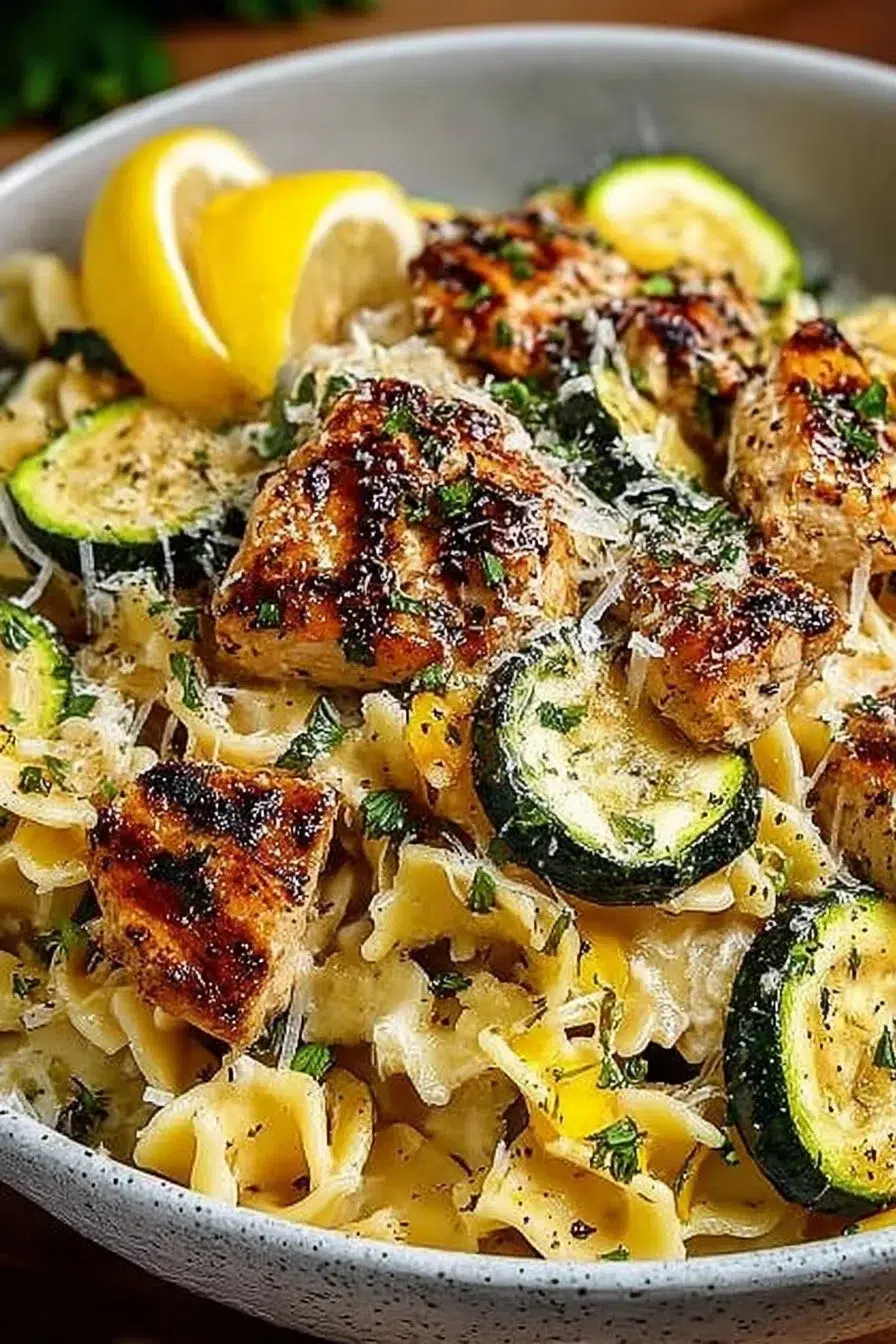 Italian Lemon Chicken Pasta