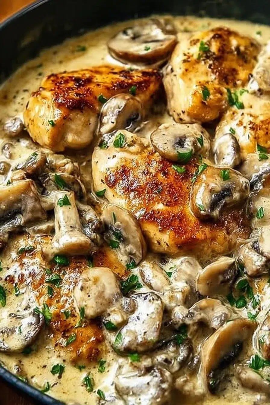 Creamy Mushroom Chicken