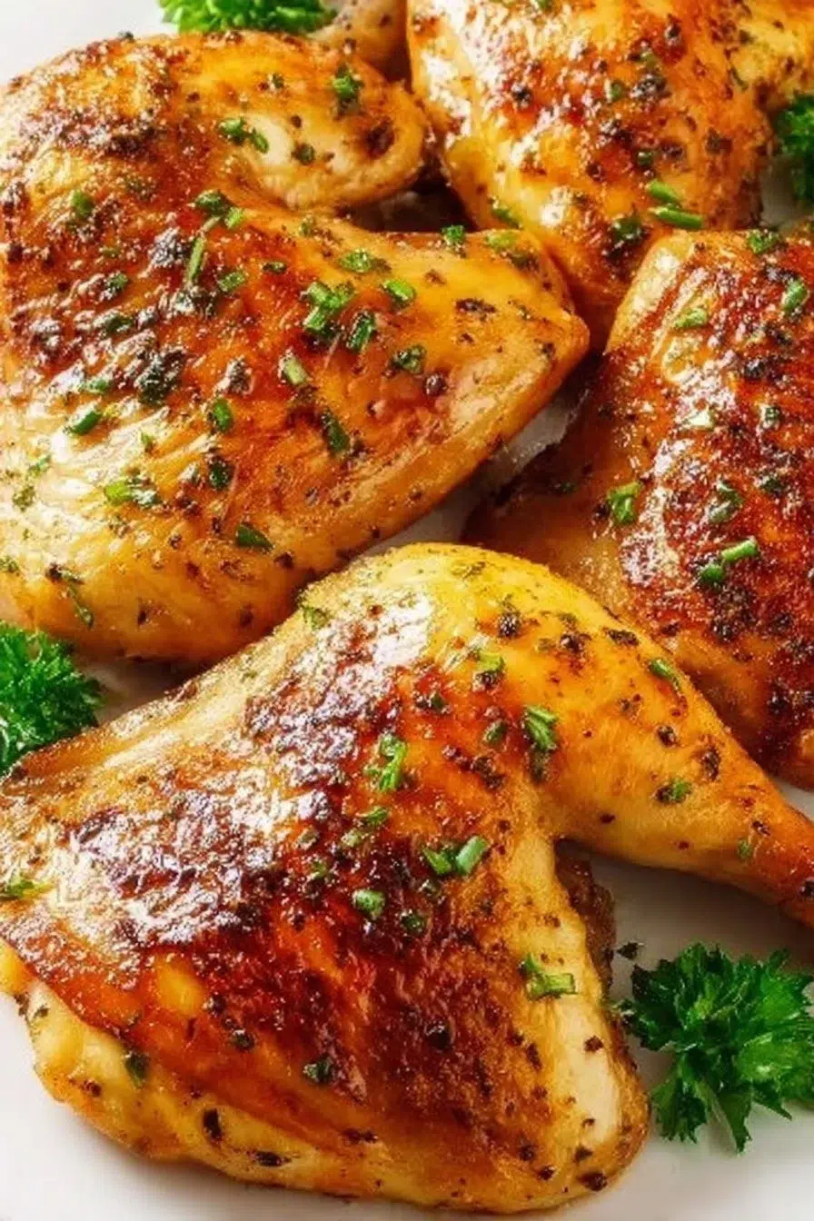 Baked Chicken Leg Quarters