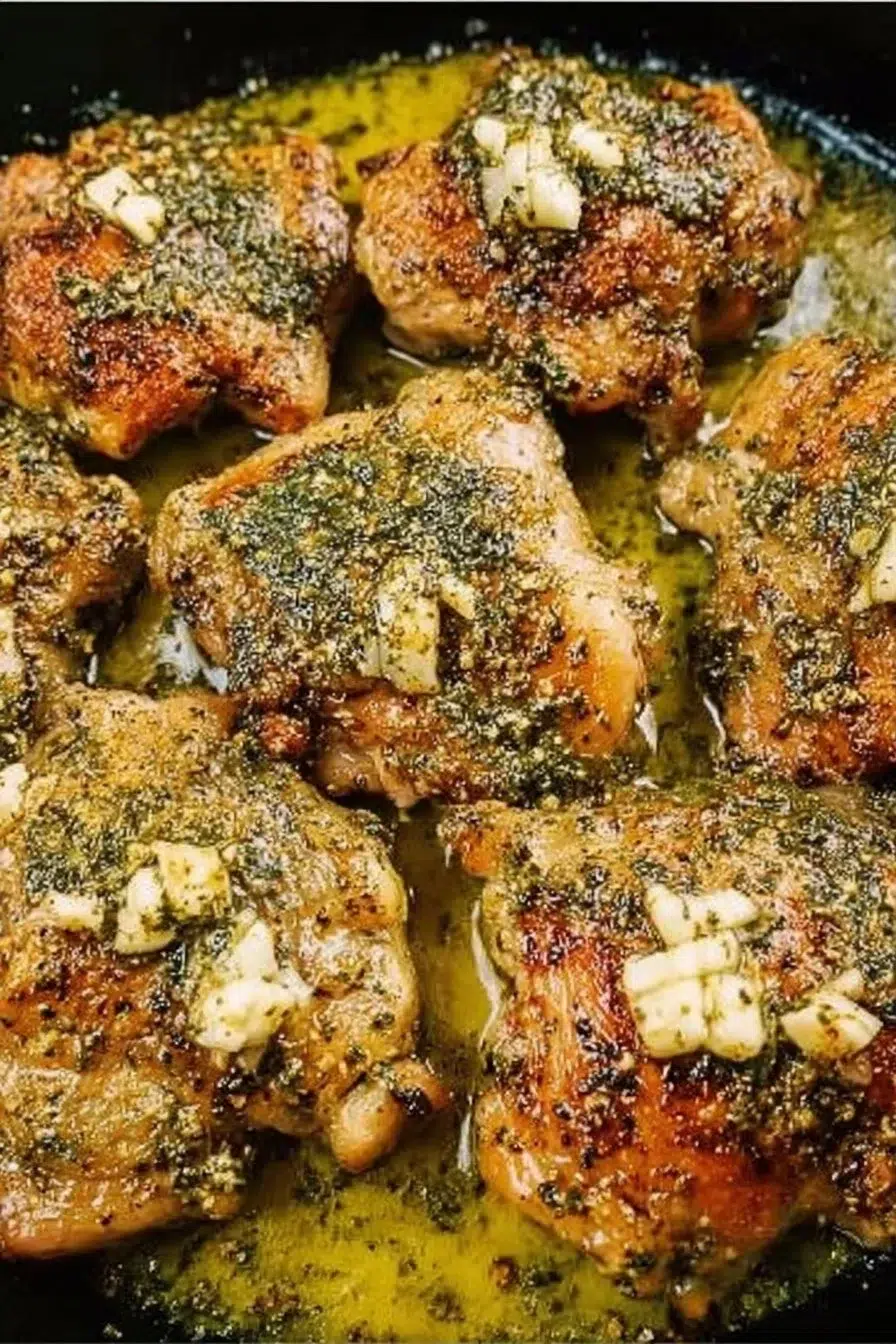 Garlic Butter Chicken Thighs