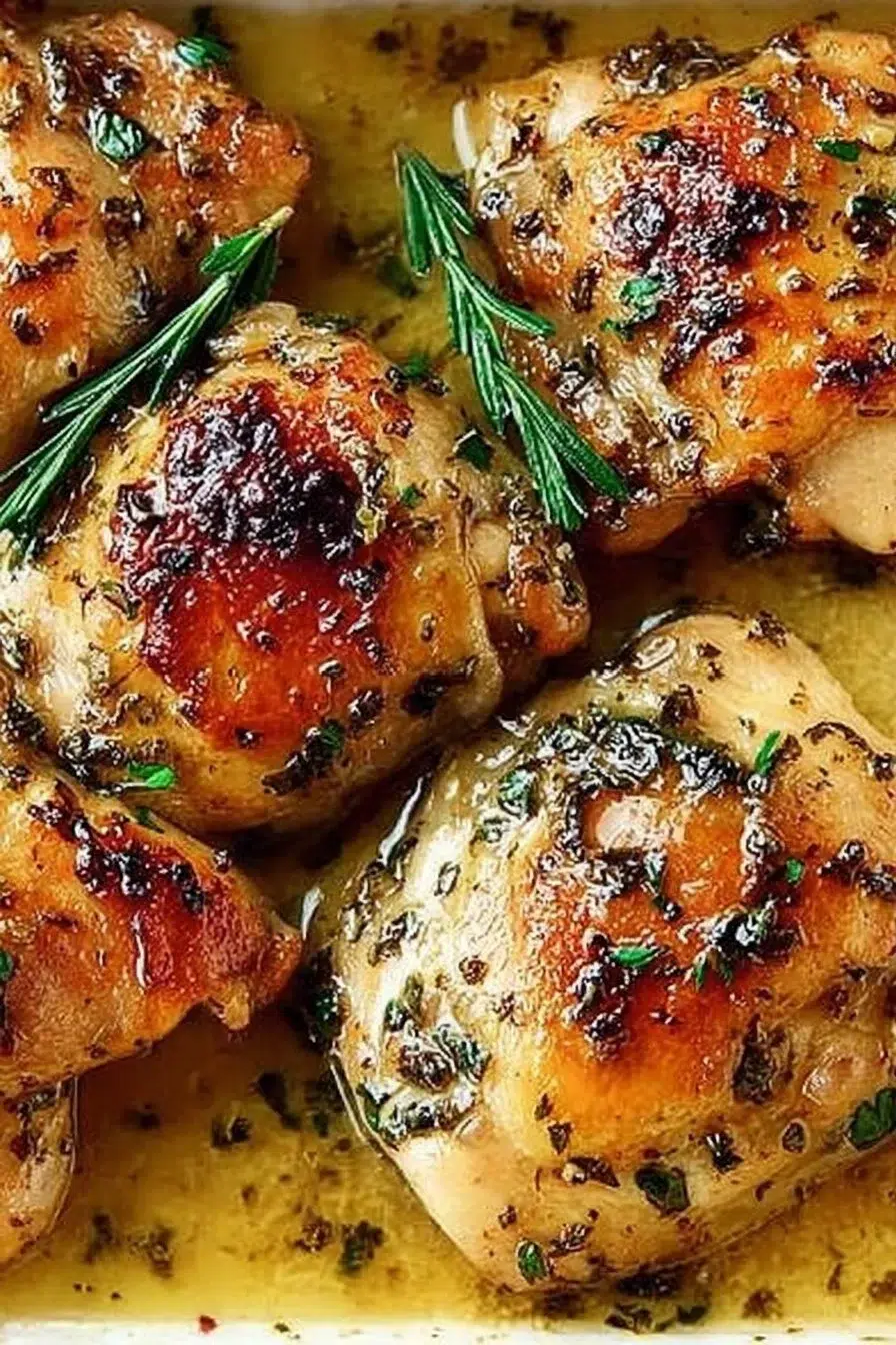 Baked Chicken Thighs